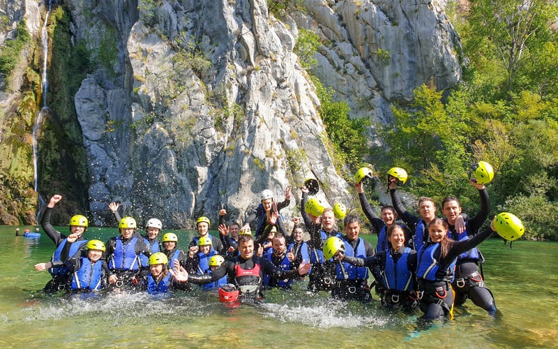 Basic Canyoning on Cetina River in Zadvarje, photo 4