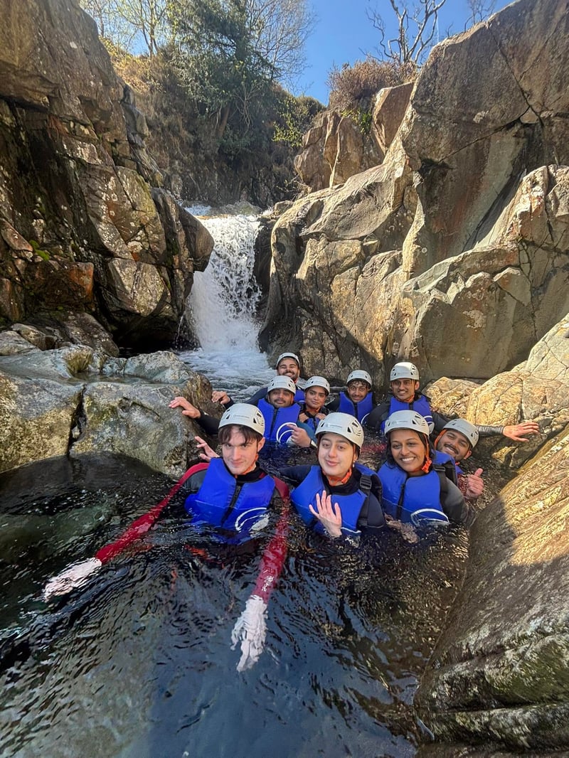 Ghyll Scrambling in Church Beck, Coniston, photo 4
