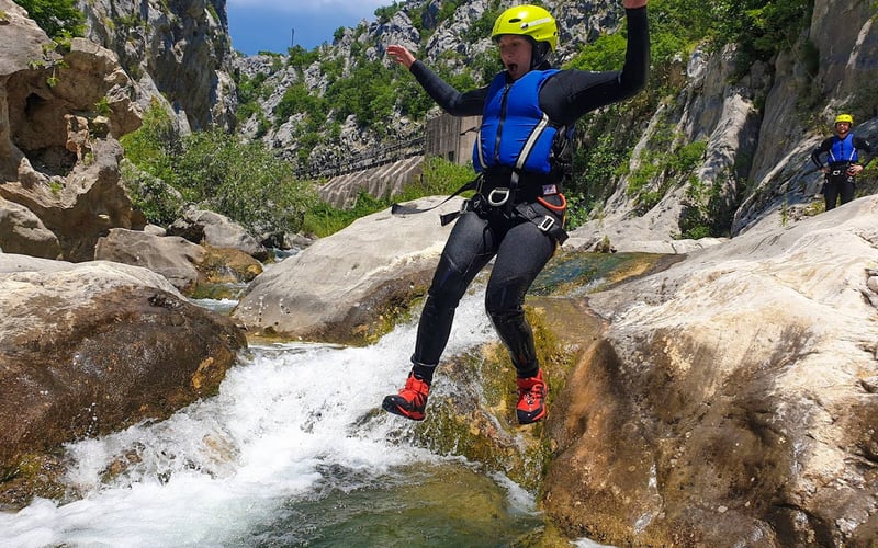 Extreme Canyoning on Cetina River in Zadvarje, photo 2
