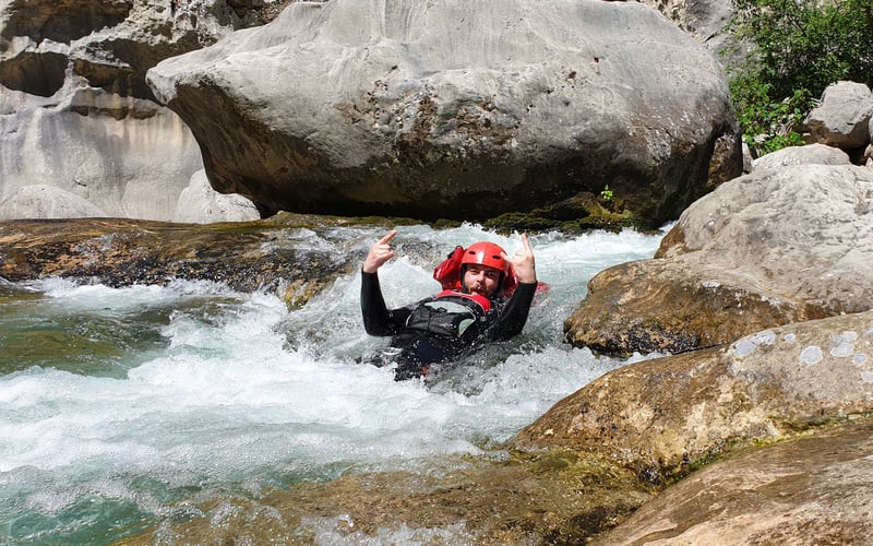 Extreme Canyoning on Cetina River in Zadvarje, photo 4