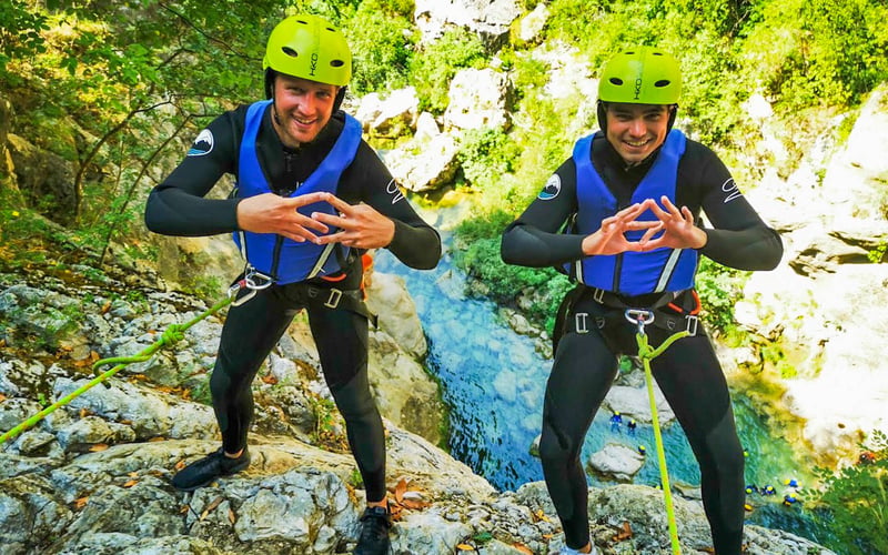 Extreme Canyoning on Cetina River in Zadvarje, photo 5