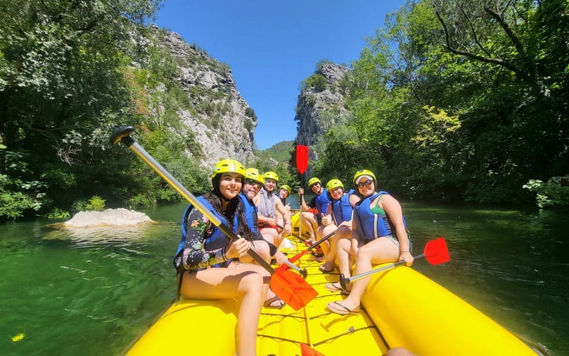 Rafting on Cetina River in Zadvarje, photo 3