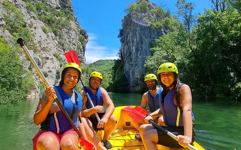 Rafting on Cetina River in Zadvarje, photo 2