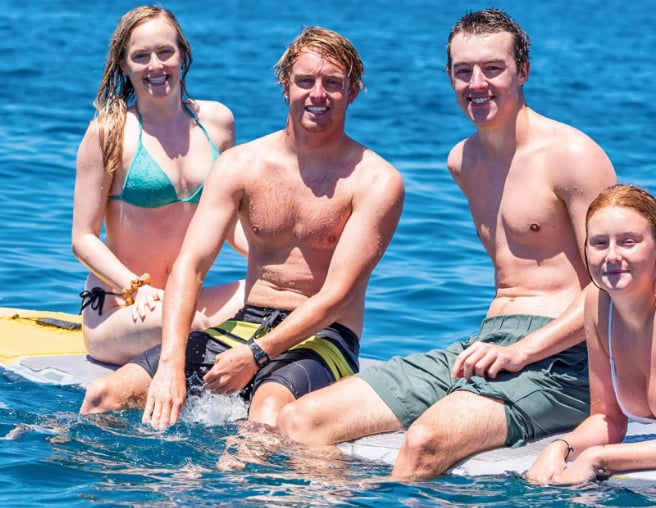 Gold Family Catamaran Sailing in Lanzarote, photo 2