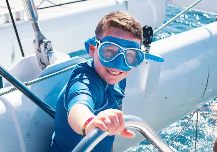 Gold Family Catamaran Sailing in Lanzarote, photo 4