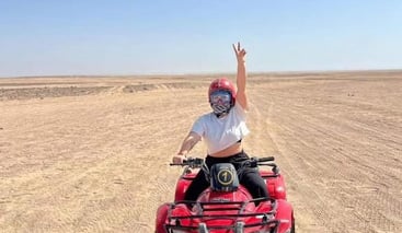 Premium ATV Quad Bike Desert Adventure and Camel Ride in Hurghada, photo 3