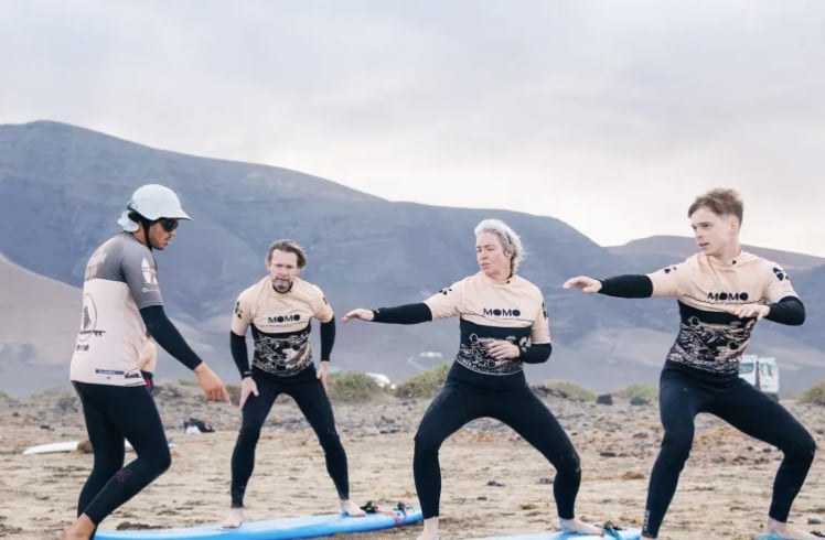 Surf and Freediving Experience in Caleta de Famara, Lanzarote, photo 2