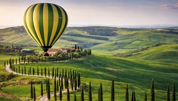 Hot Air Balloon Flight Over Pienza, Montalcino and Val d’Orcia, photo 3