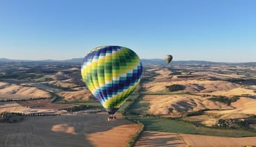 Hot Air Balloon Flight Over Pienza, Montalcino and Val d’Orcia, photo 4