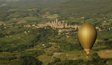 Hot Air Balloon Ride in San Gimignano, Tuscany, photo 4
