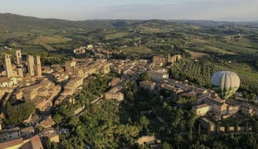 Hot Air Balloon Ride in San Gimignano, Tuscany, photo 2