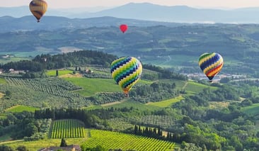 Hot Air Balloon Ride in the Chianti Valley, Tuscany, photo 4