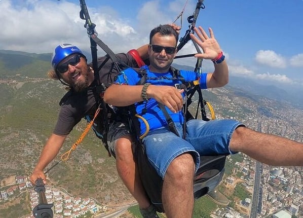 Alanya Tandem Paragliding & Traditional Turkish Bath Experience with Transfers, photo 2