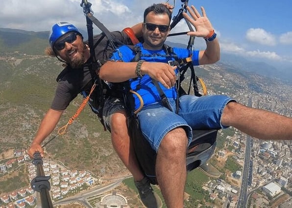 Alanya Tandem Paragliding Experience with Return Transfers from Side, photo 5