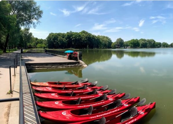 Canoeing in Nowa Huta from Kraków, photo 3