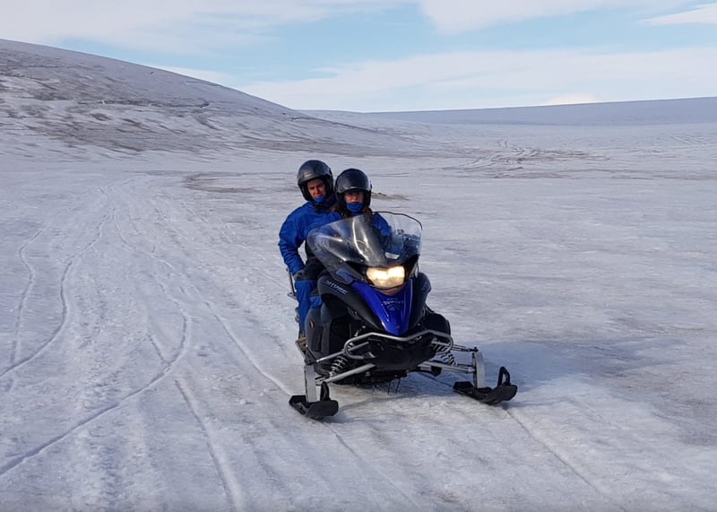 Snowmobile Tour at Vatnajökull Glacier, photo 2