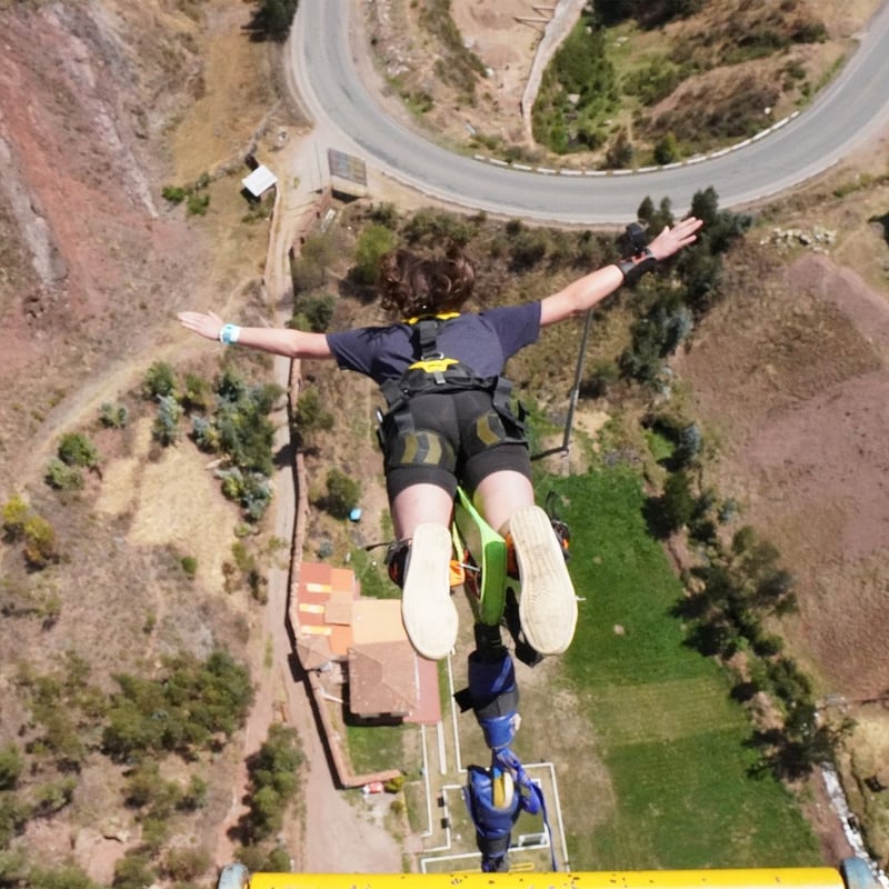 Bungee Jump over Canyons near Cusco, photo 3