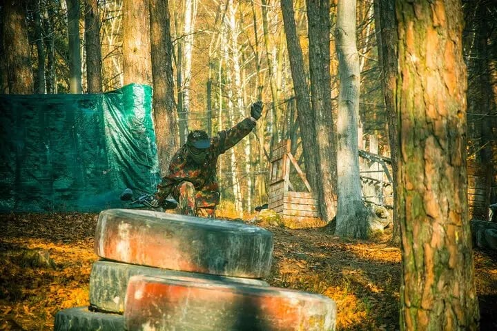 From Kraków: Gródek Paintball Private Experience, photo 4