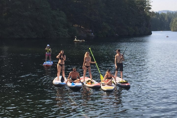 Paddling Thetis Lake, photo 5