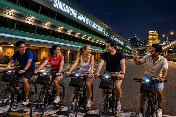 Singapore Marina Bay Night Bike Tour, photo 2