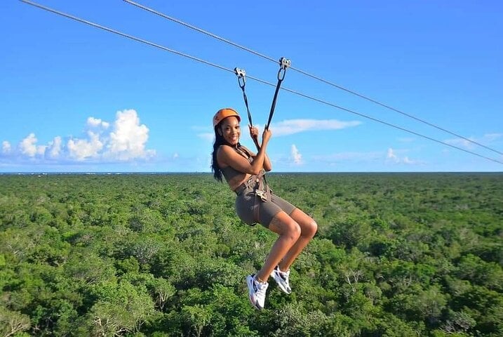 ATV Cenote and Zipline Expedition in Tulum, photo 2