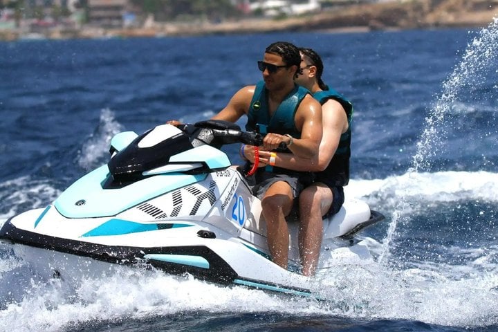 Jet Ski Tour to Cala Salada from San Antonio, Ibiza, photo 3