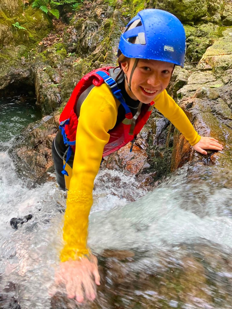Ghyll Scrambling in Honister, Keswick, photo 3