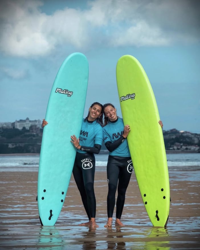 Couples Surf Lessons in Somo, photo 4