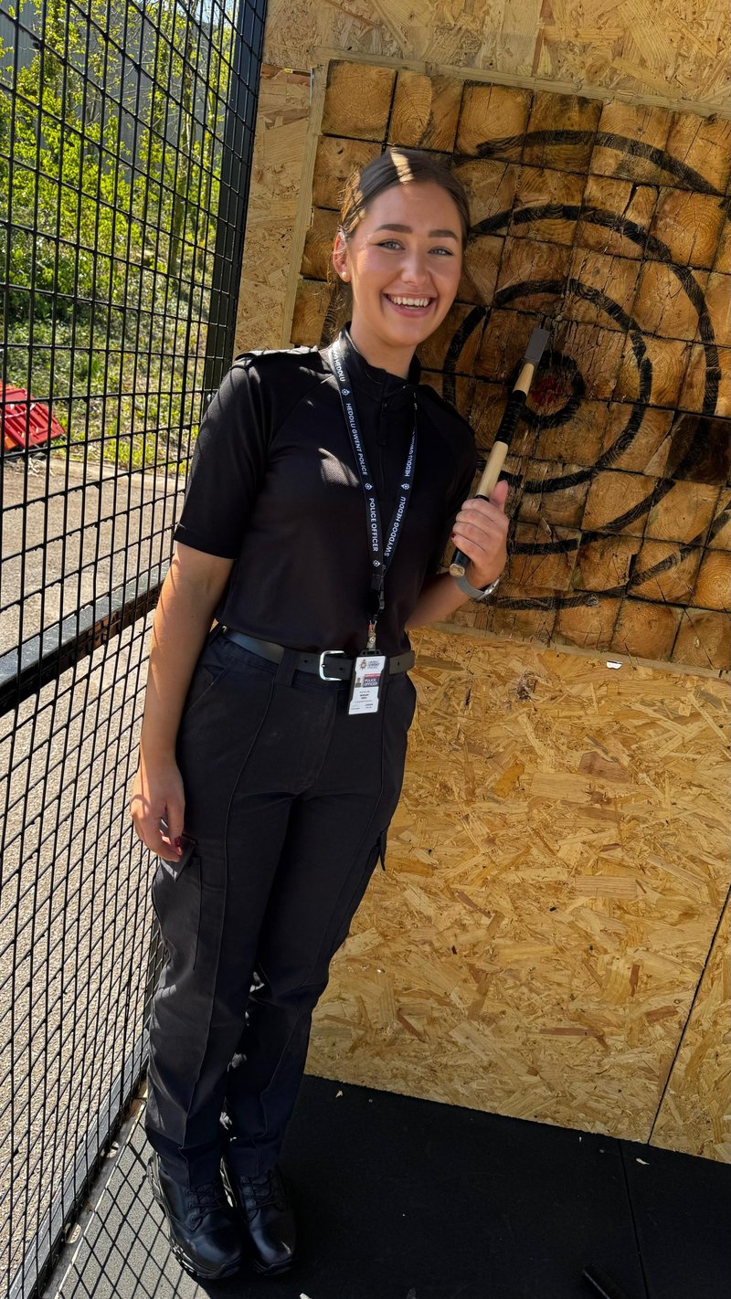 Mobile Axe Throwing and Projected Paintball Hire in South Wales, photo 2