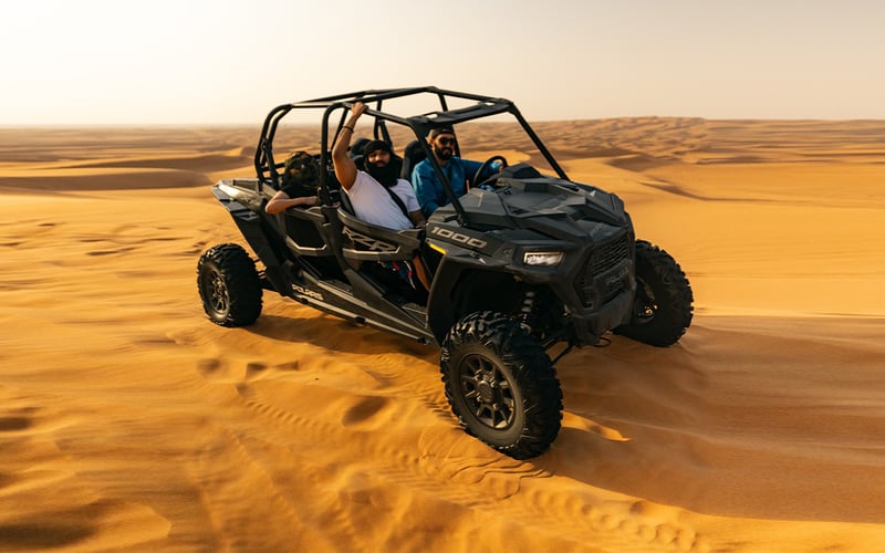 Dubai Buggy Dune Bashing with Sandboard Camel and Show, photo 2