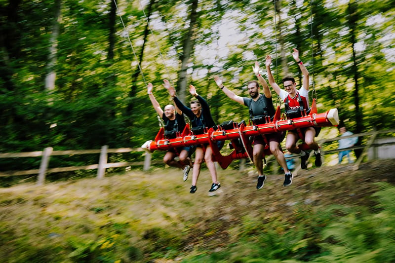 'Skyride' Giant Swing in Betws y Coed, photo 5