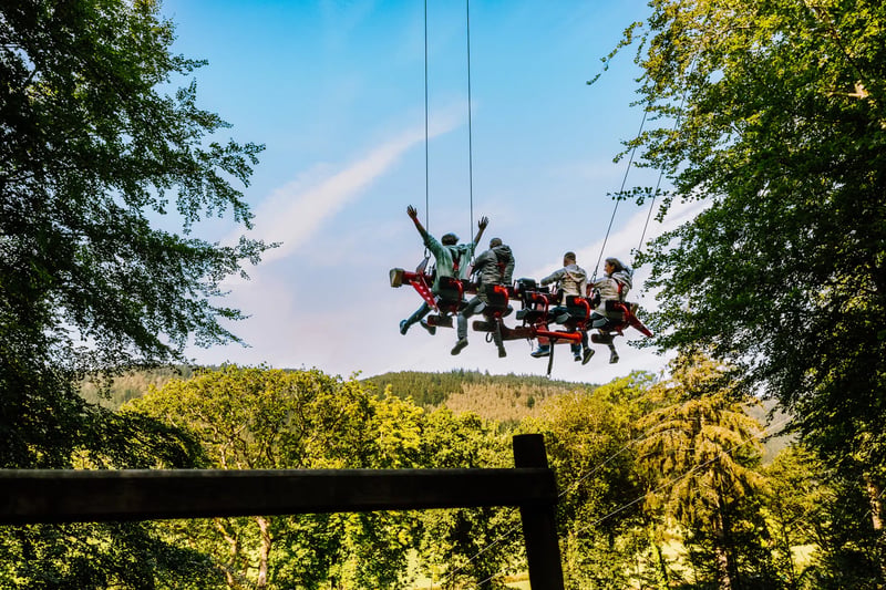 'Skyride' Giant Swing in Betws y Coed, photo 3