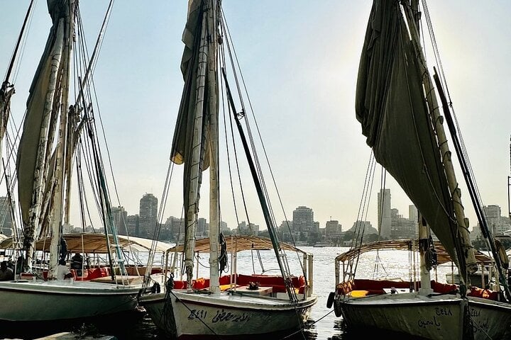 Traditional Nile Felucca Sailing in Cairo, photo 2