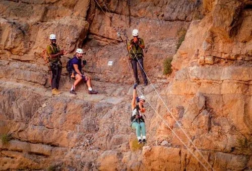 Desert Canyon Zipline Ride in Wadi Rum, photo 3