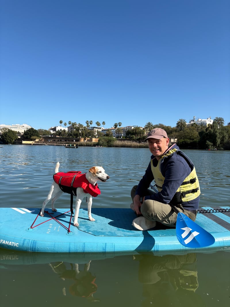 SUP with Dog in Seville, photo 3