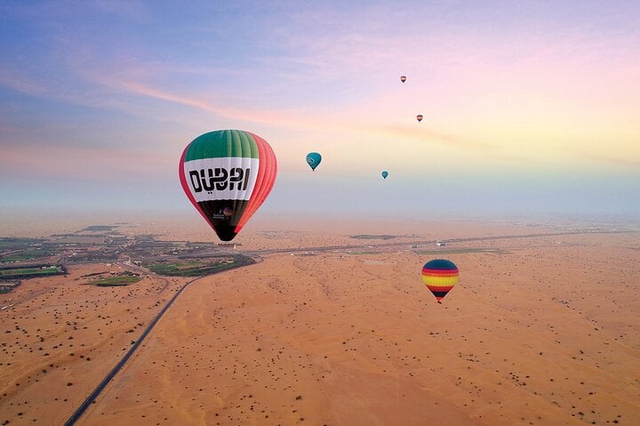 Morning Hot Air Balloon with Transfer in Dubai, photo 5