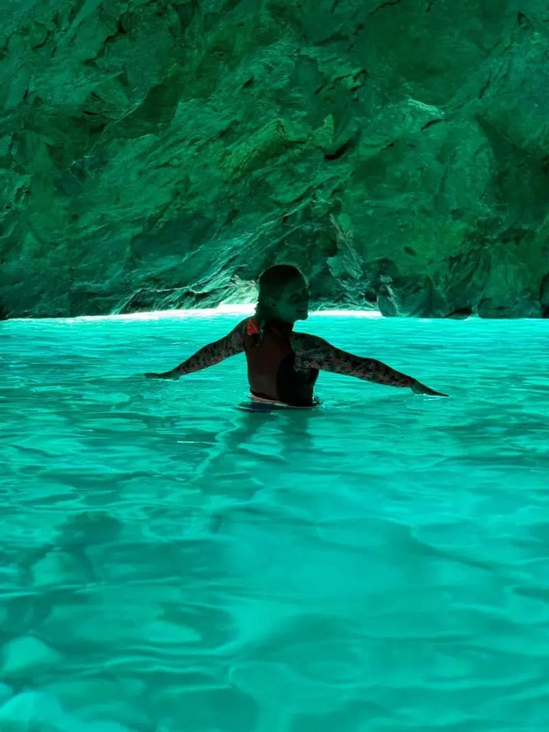 Blue Cave and Grama Bay Boat Tour in Vlore, photo 5
