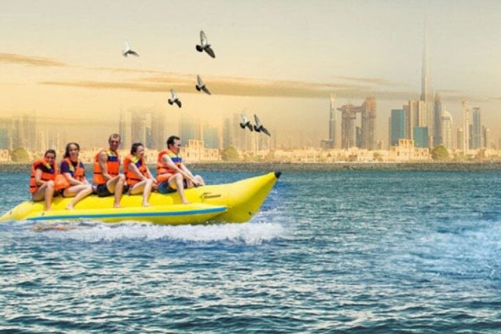 Banana Boat Ride in Dubai, photo 4