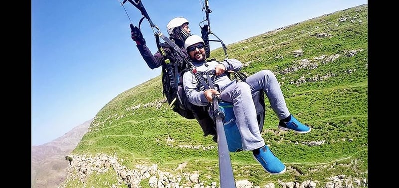 Paragliding in Kik Plateau, photo 2