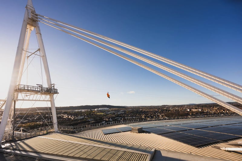 'Stadium Flyer' Zip Line in Cardiff, photo 2