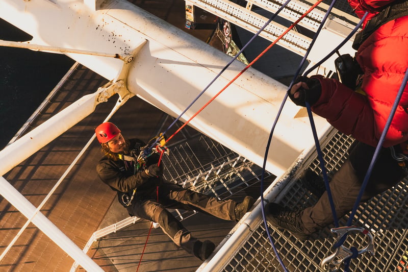 'Stadium Drop' Abseil in Cardiff, photo 5