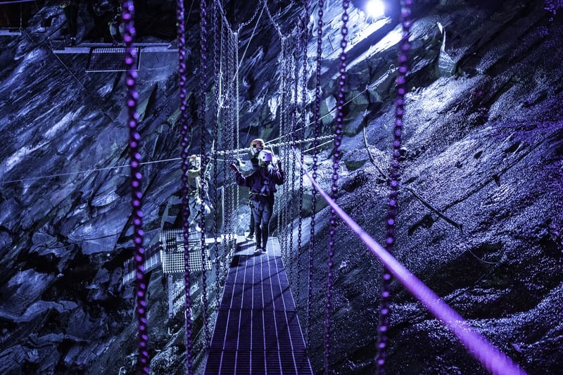 'Caverns' Underground Zip Adventure in Llechwedd, photo 4