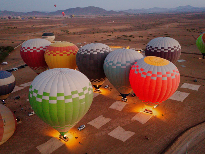 Premium Marrakech Desert Morning: Hot Air Balloon Flight, Quad Adventure & Camel Trek, photo 2