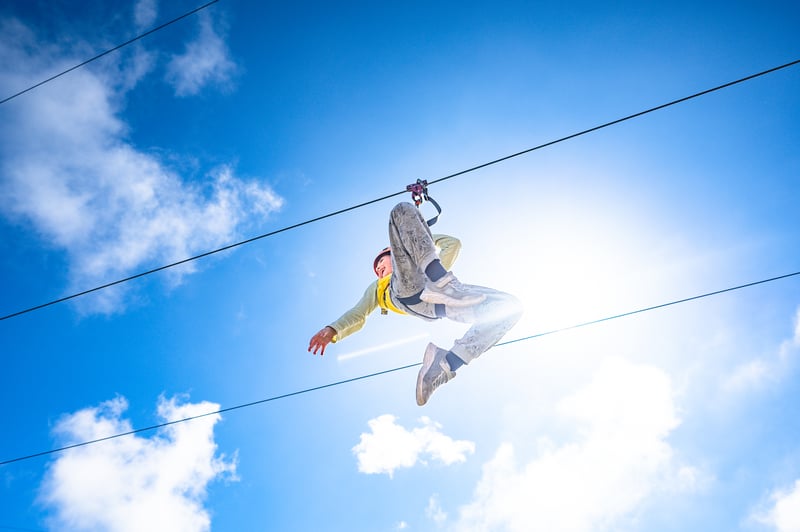 'Quarry Flyer' Seated Zip Line in Bethesda, photo 4