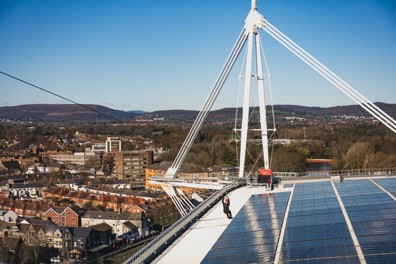 'Stadium Flyer' Zip Line in Cardiff, photo 4