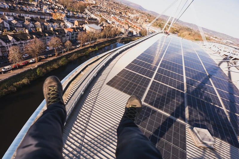 'Stadium Flyer' Zip Line in Cardiff, photo 5