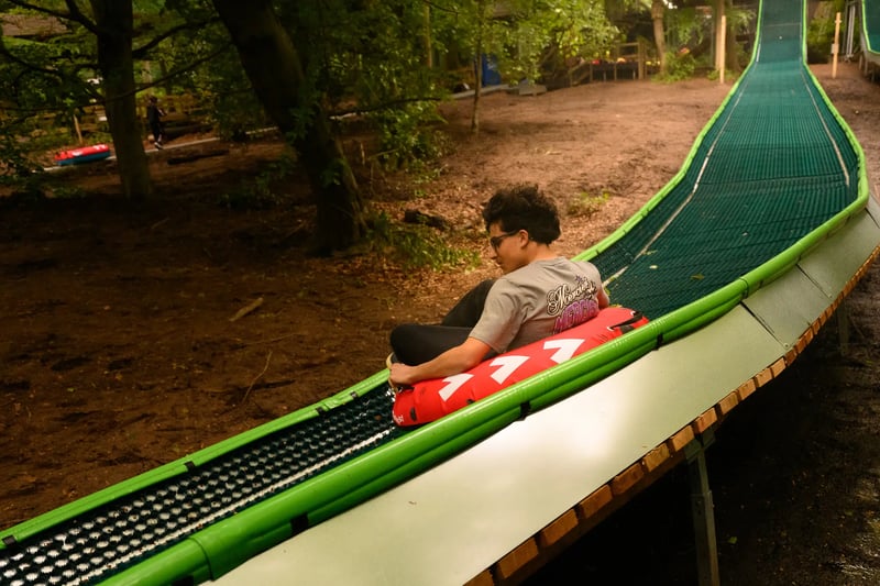 ‘Forest Tubing’ Woodland Slide in Manchester, photo 2
