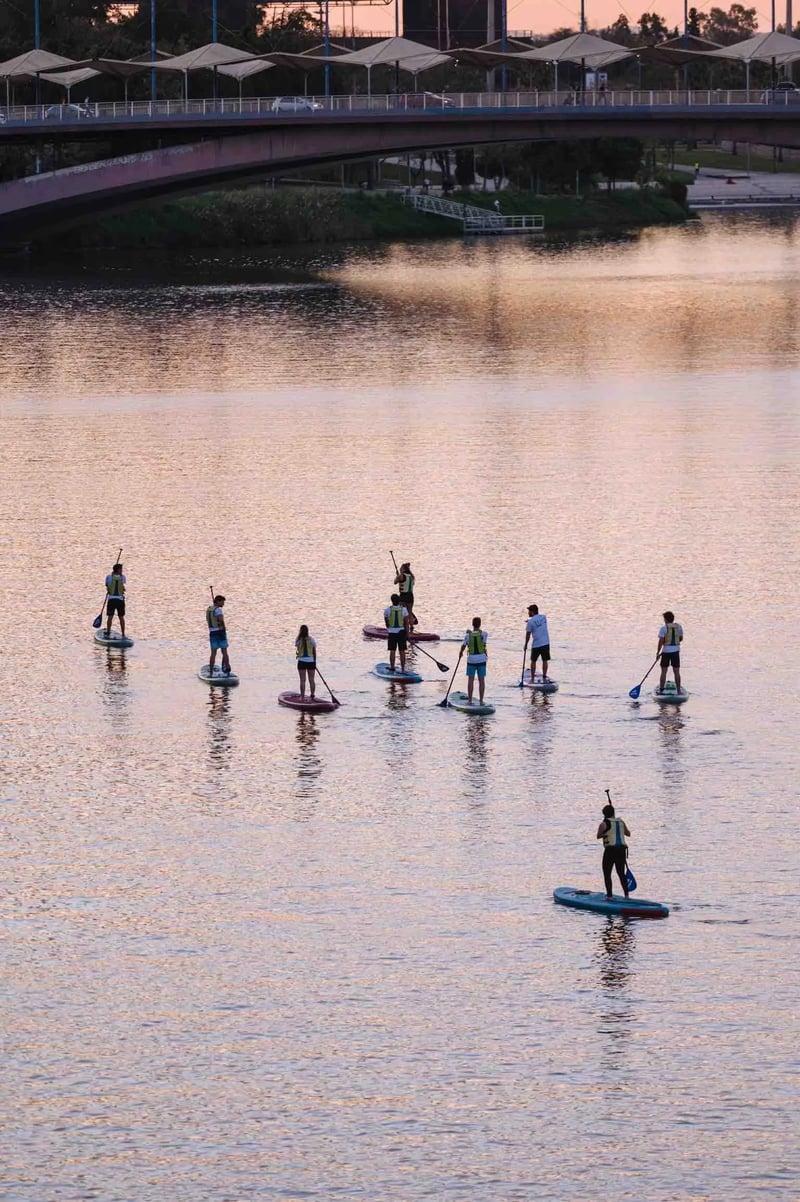 Sunset Paddleboard Tour in Seville, photo 2