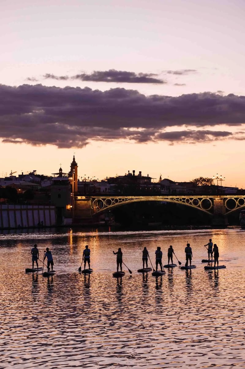 Sunset Paddleboard Tour in Seville, photo 3
