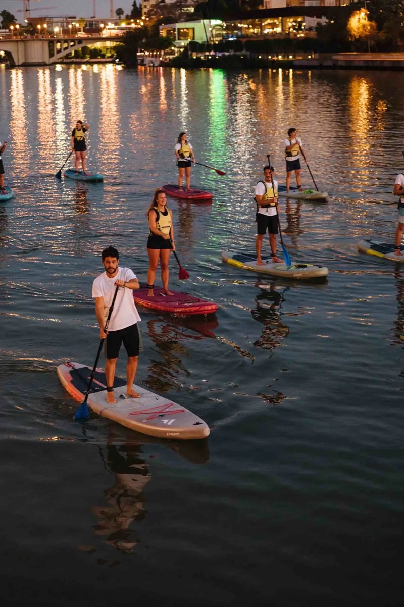 Sunset Paddleboard Tour in Seville, photo 4